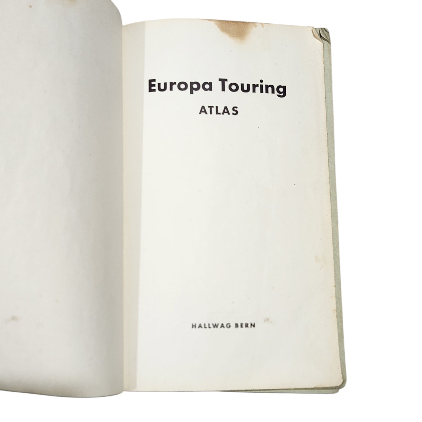 Europa Touring Atlas | אטלס דרכים אירופה | Hallwag Bern