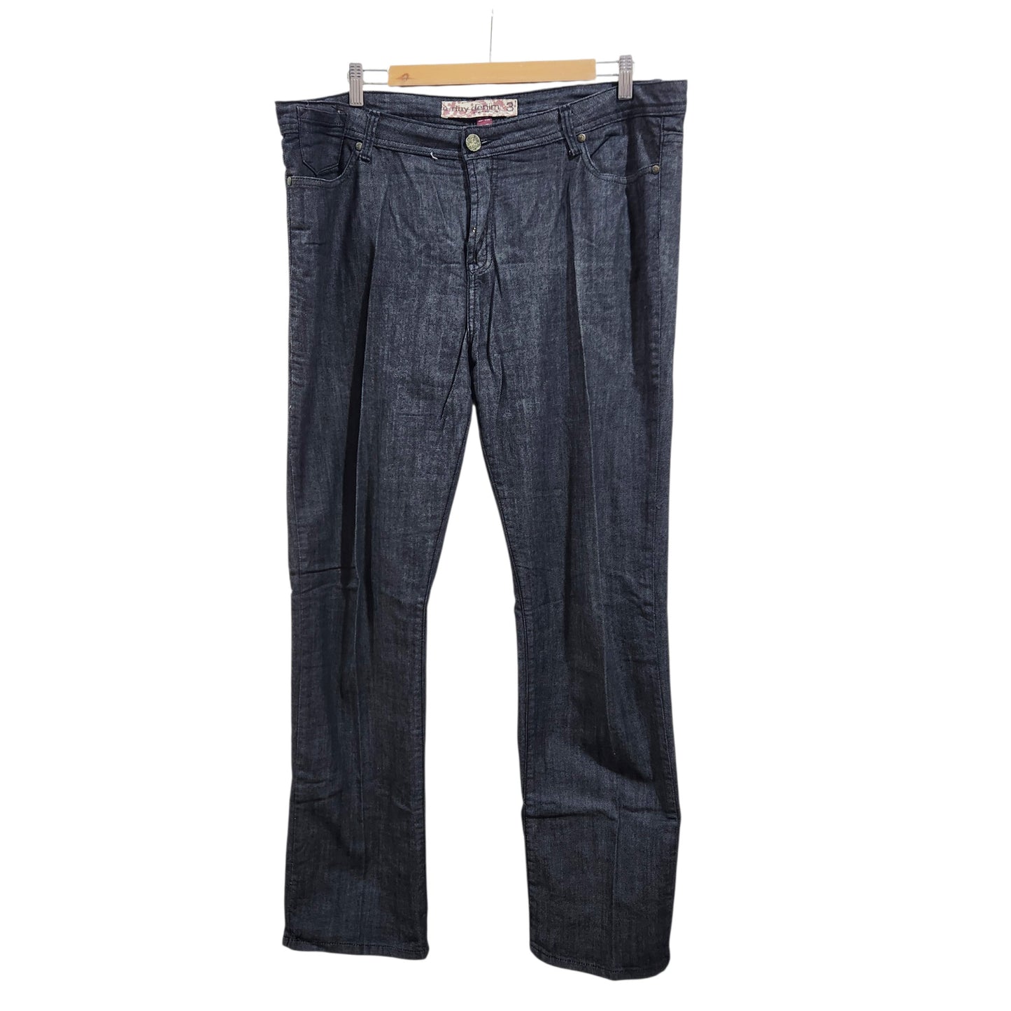 ML Denim | ג'ינס לנשים מידה 3 (מידה 48) | כחול כהה