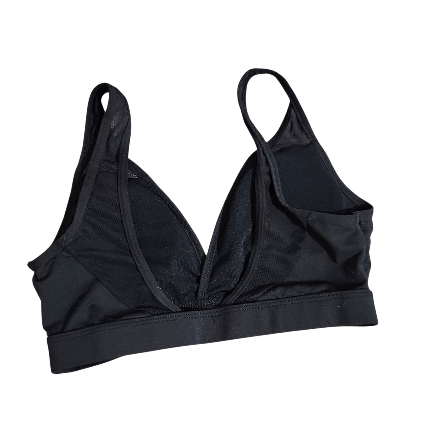 SHEIN | טופ ביקיני / חזיית בגד ים לנשים מידה S | שחור