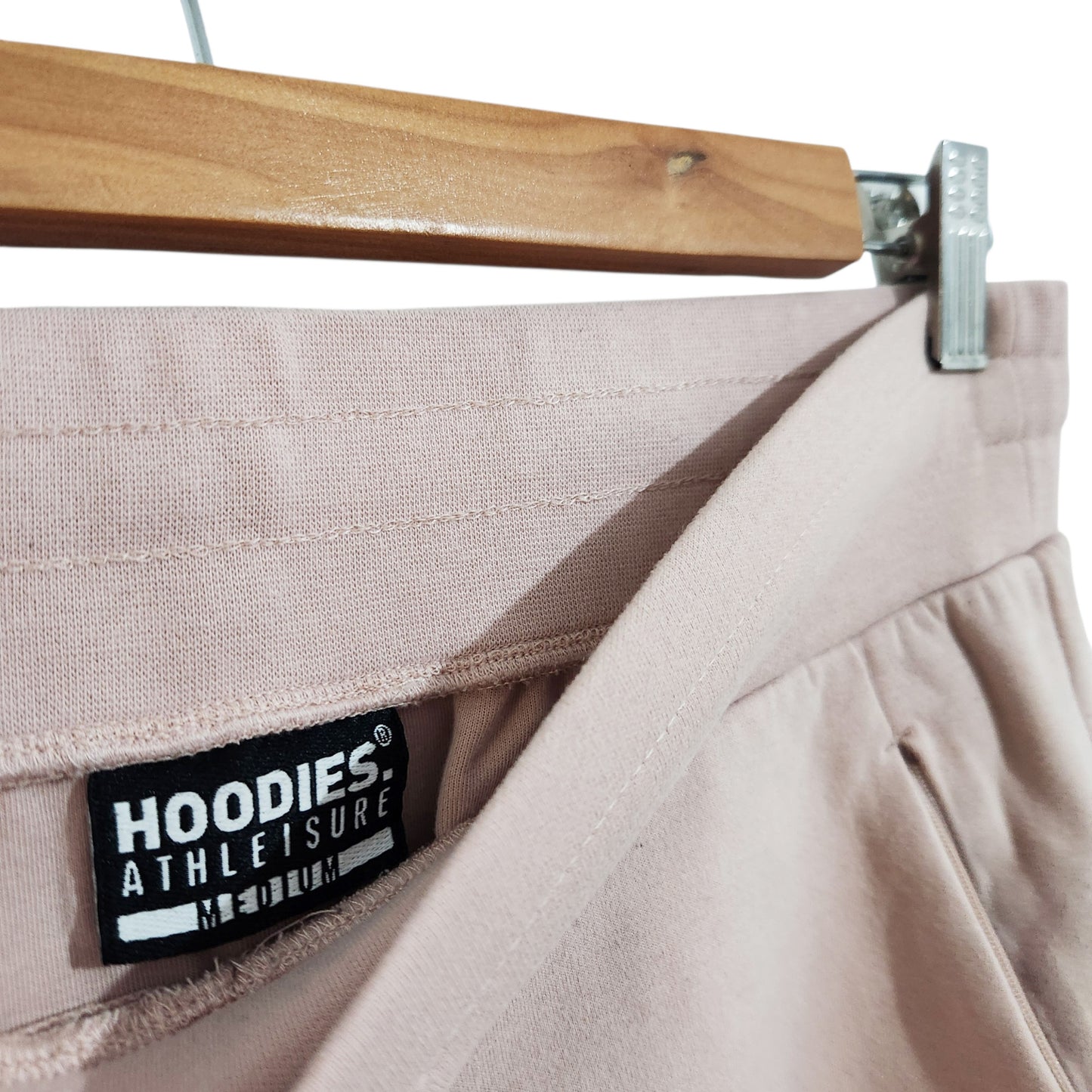 HOODIES | מכנסי טרנינג לנשים מידה M | ורוד פודרה
