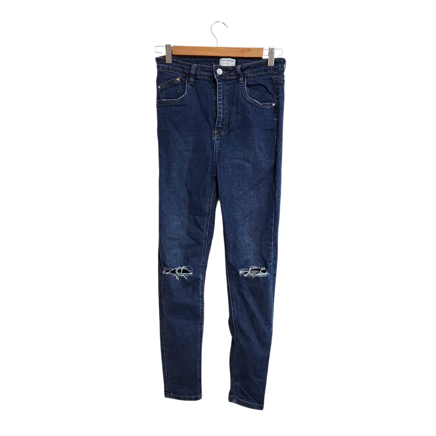 TAMNOON DENIM | ג'ינס סקיני קרעים לאישה מידה 40