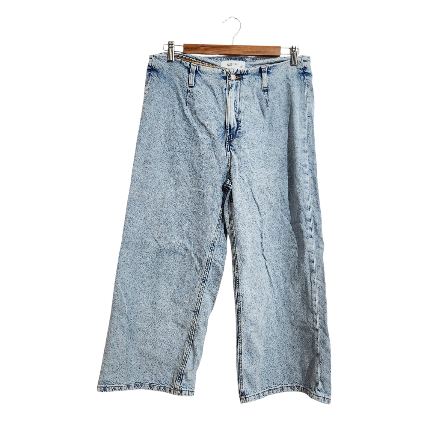 RESERVED | ג'ינס Wide Leg בהיר לאישה מידה 42