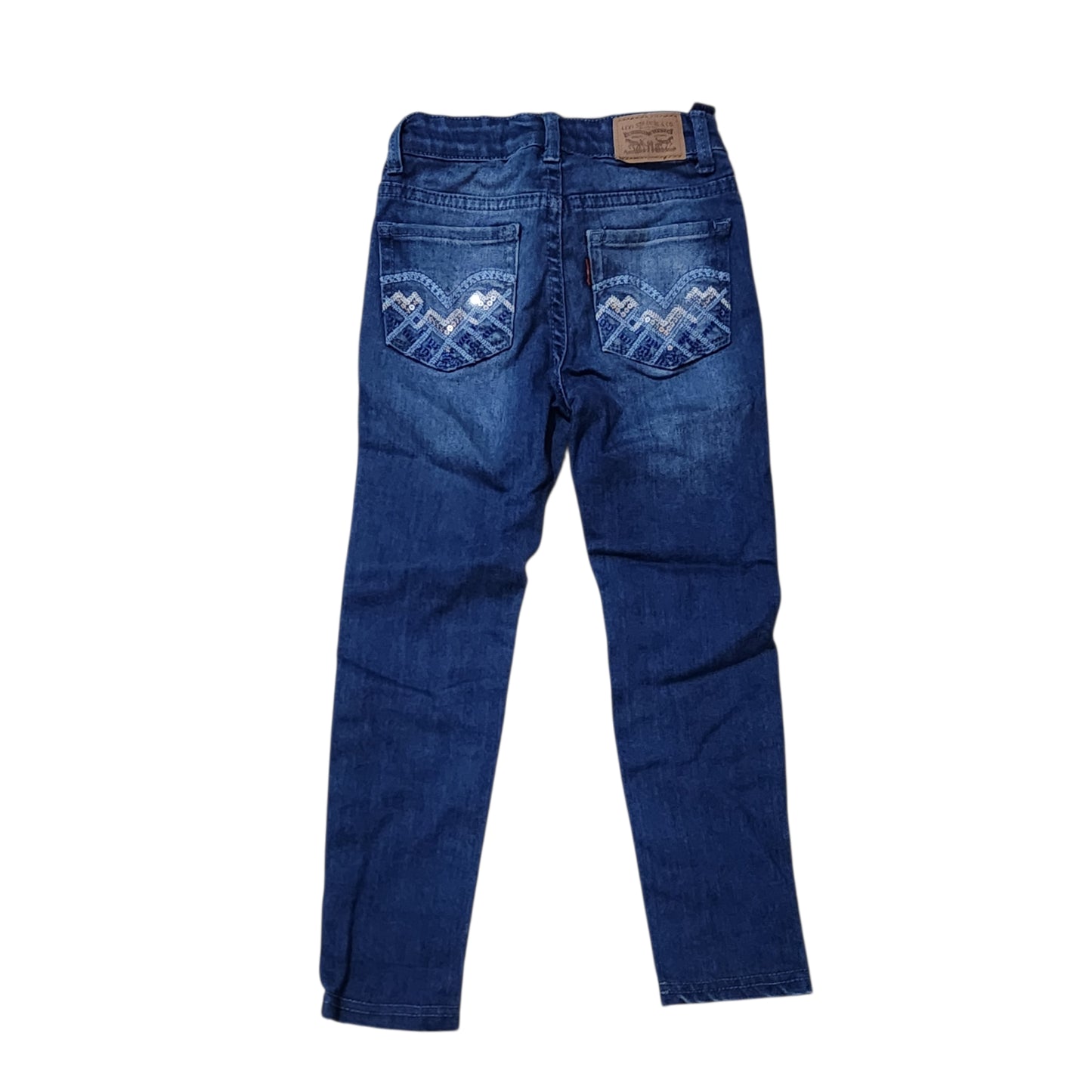 LEVI'S 710 Super Skinny | ג'ינס כחול לילדות גיל 4-5 (104-110 ס"מ)