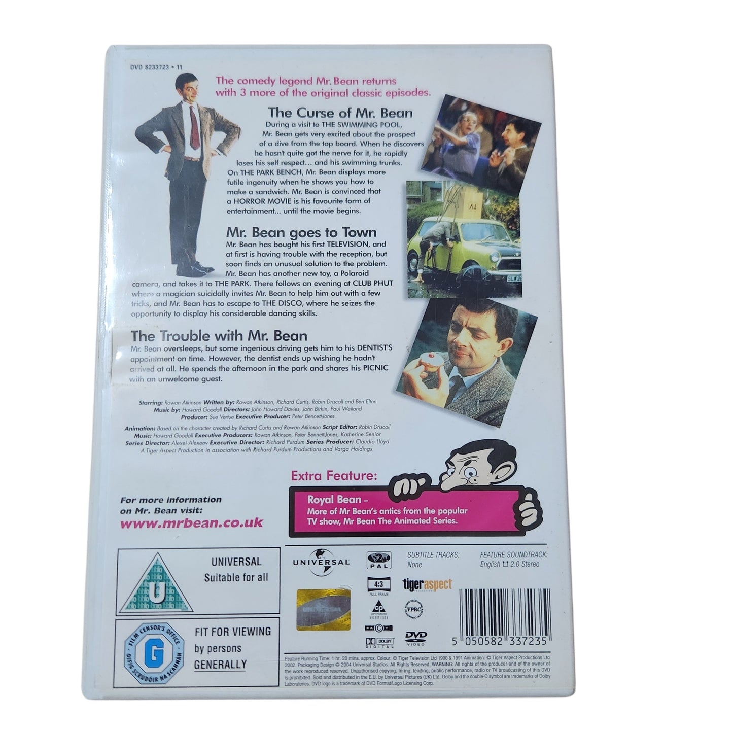 Mr. Bean 2 | DVD מקורי | 3 פרקים קלאסיים