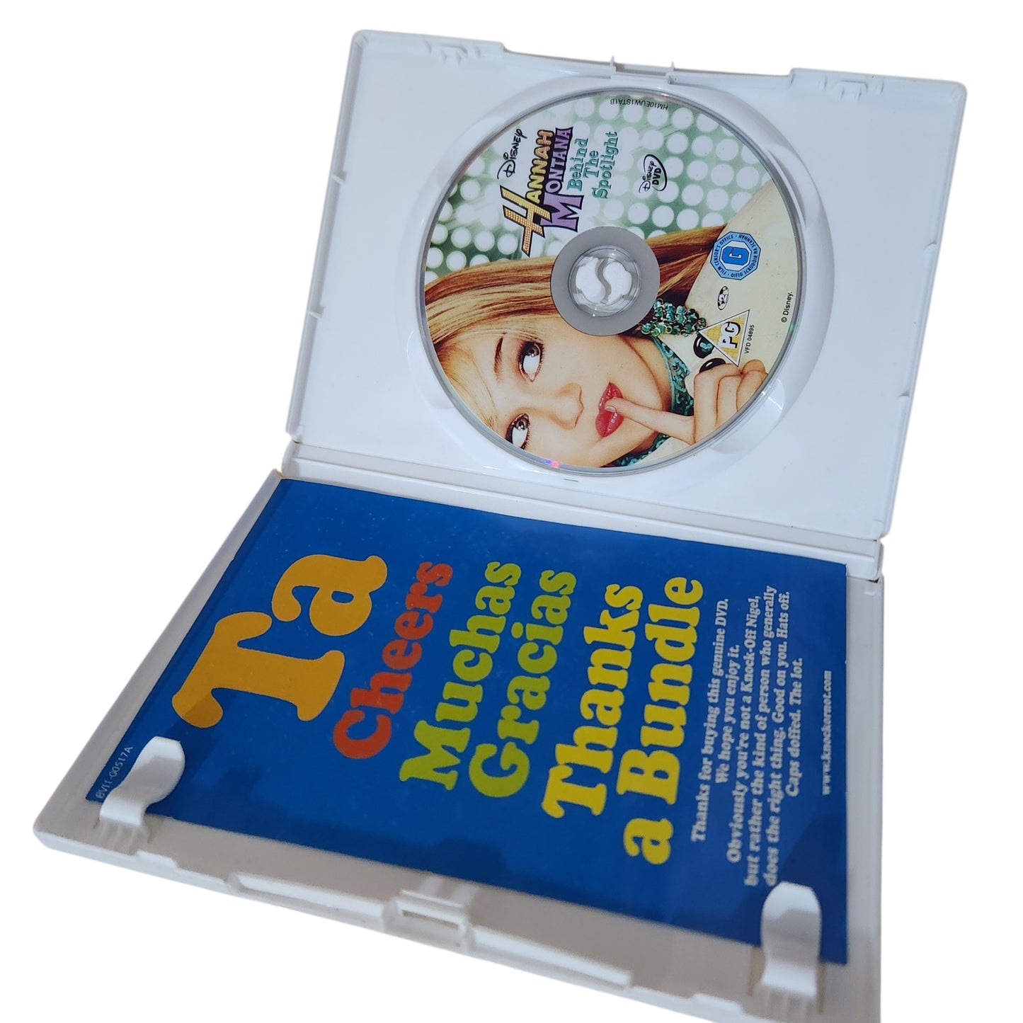 Hannah Montana: Behind the Spotlight | האנה מונטנה - מאחורי הקלעים | DVD מקורי