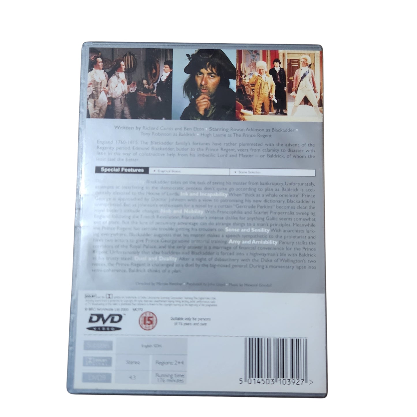Blackadder 3 | הפתן השחור עונה 3 | DVD מקורי