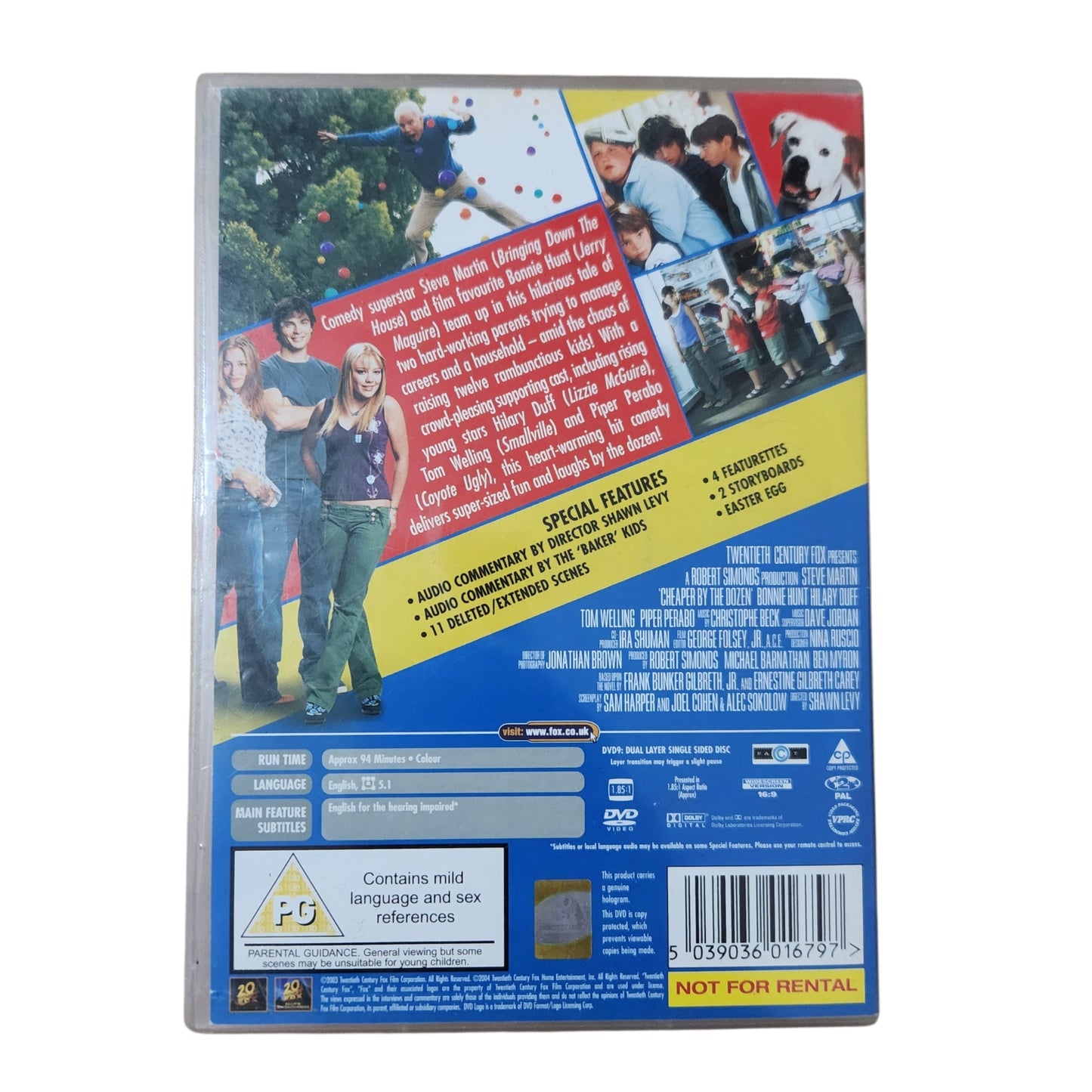 Cheaper by the Dozen | הכל בידי שמיים? (12 במחיר אחד) | DVD מקורי