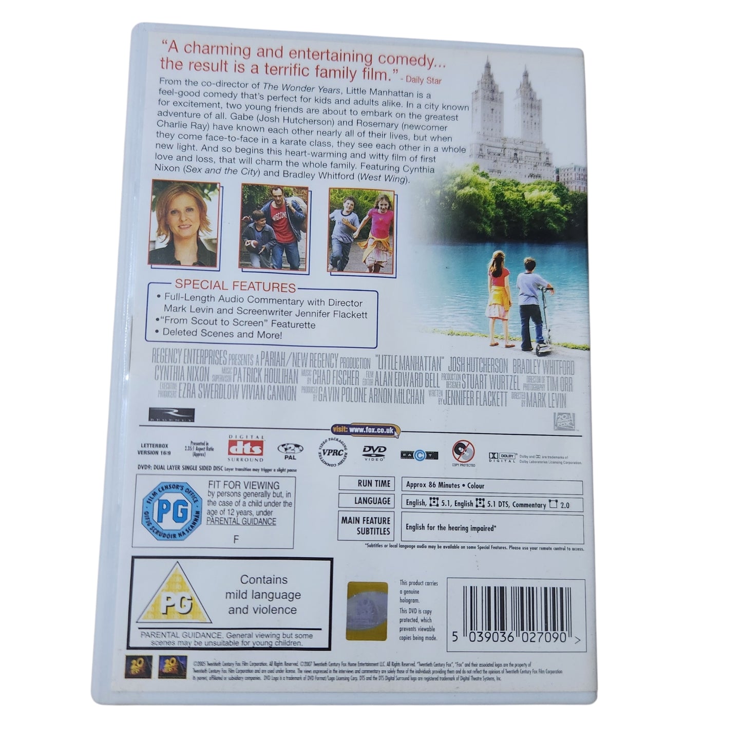 Little Manhattan | מנהטן הקטנה | DVD מקורי