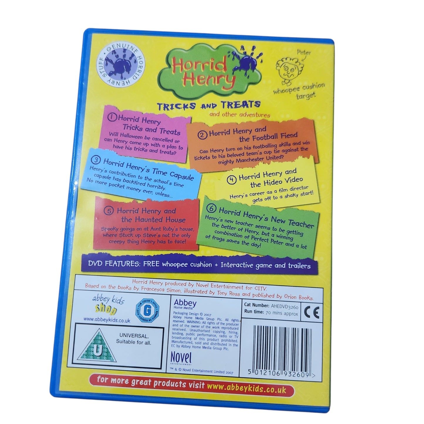 Horrid Henry: Tricks and Treats | הנרי הנורא: תעלולים וממתקים | DVD