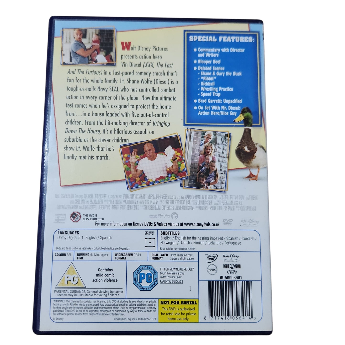 The Pacifier | גננת בהפתעה | DVD