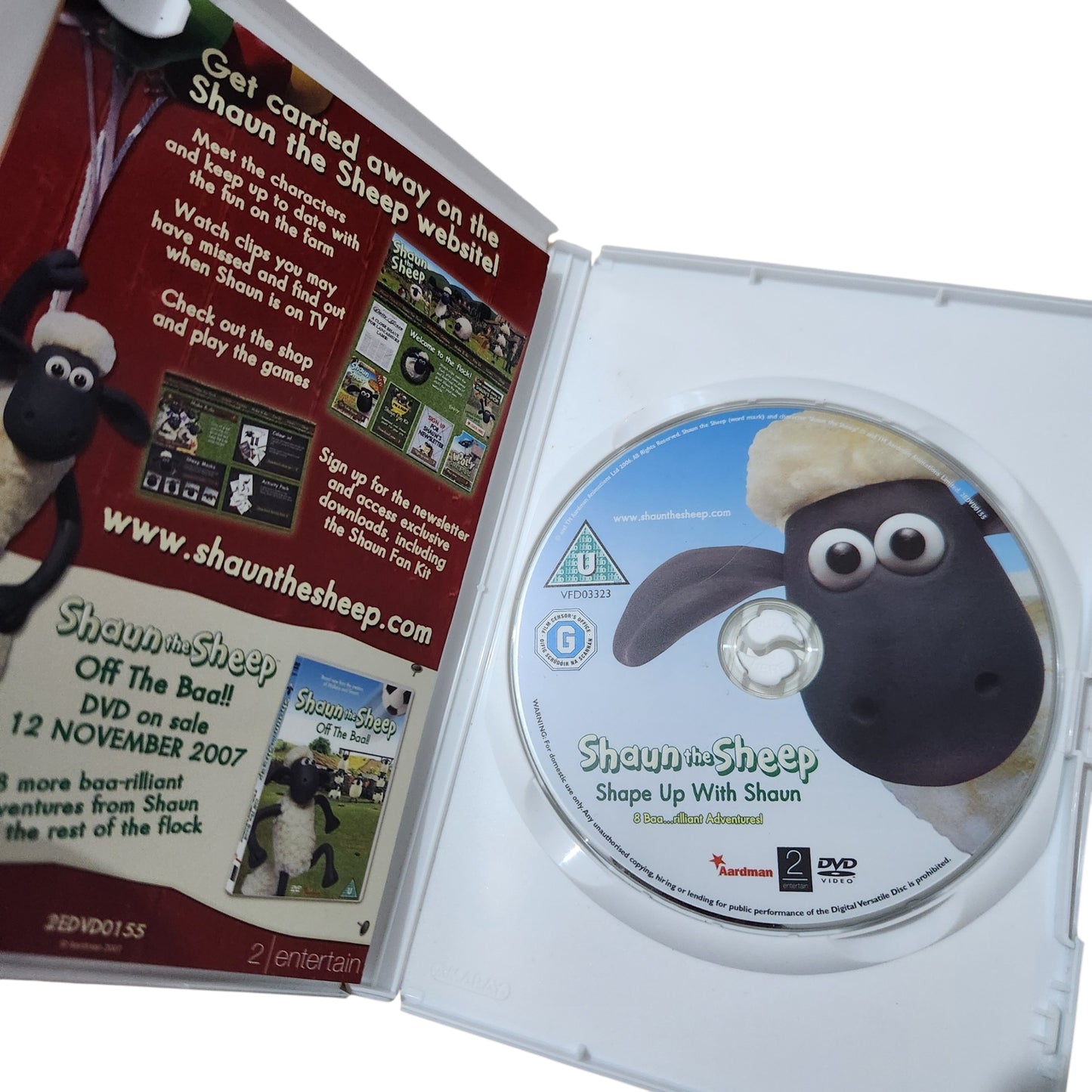 Shaun the Sheep: Shape Up With Shaun | שון הכבשה: להתאמן עם שון | DVD