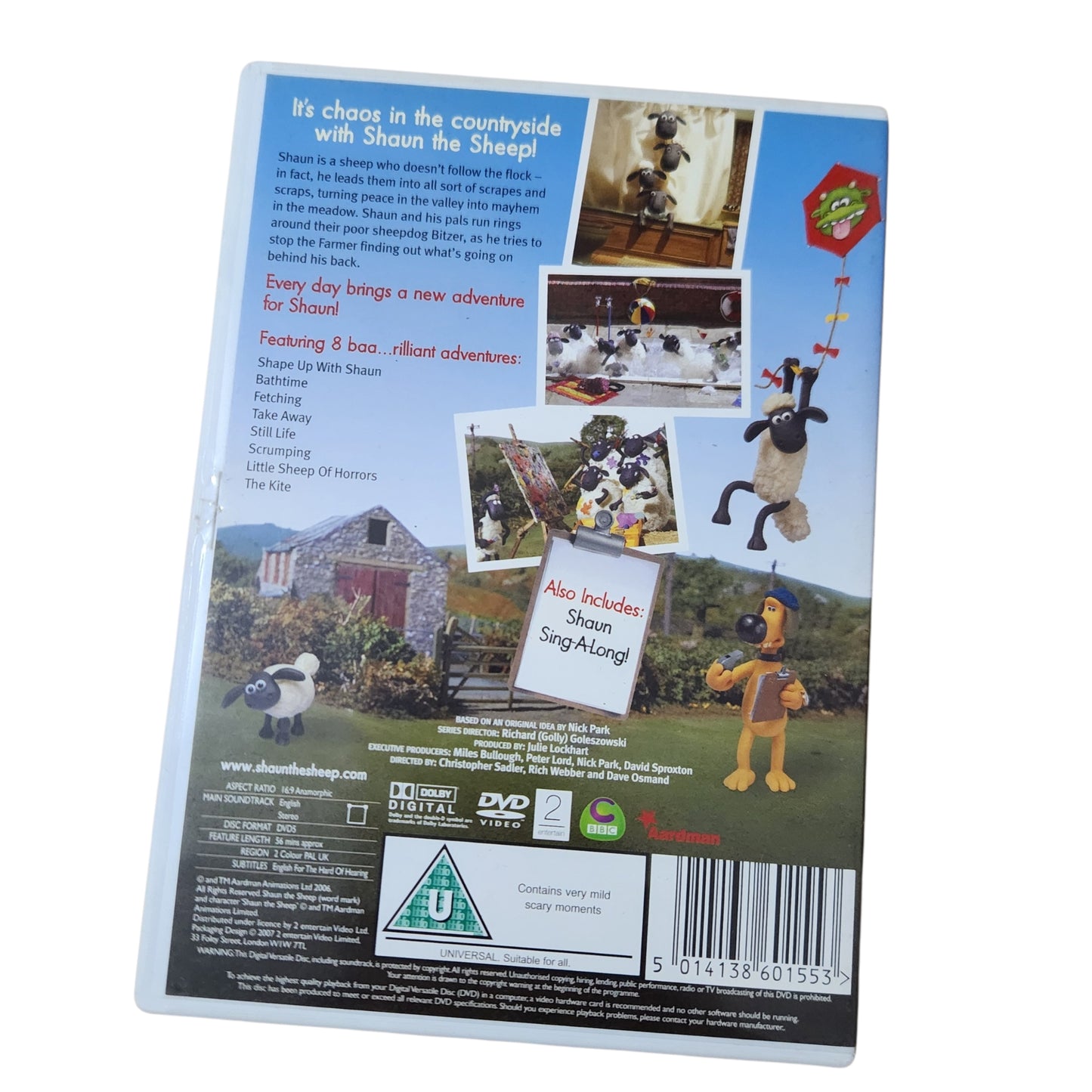 Shaun the Sheep: Shape Up With Shaun | שון הכבשה: להתאמן עם שון | DVD