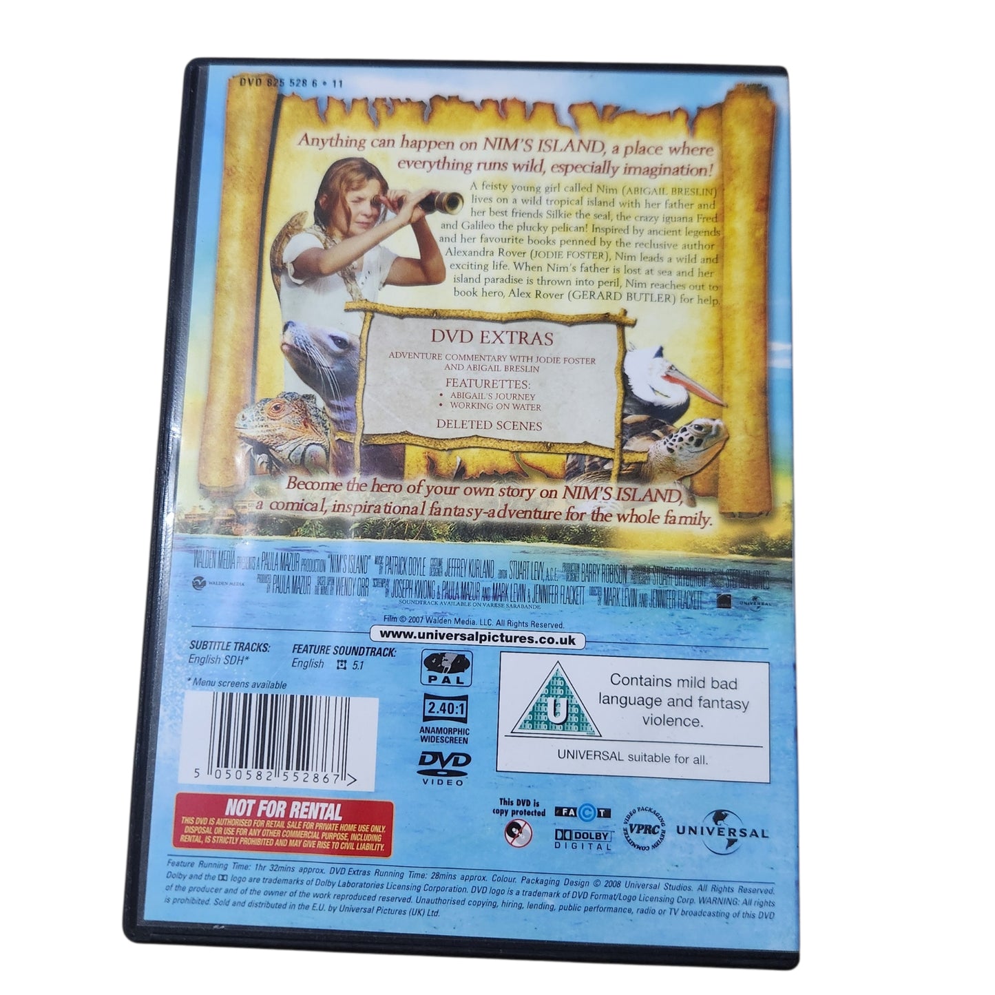 Nim's Island | האי של נים | DVD