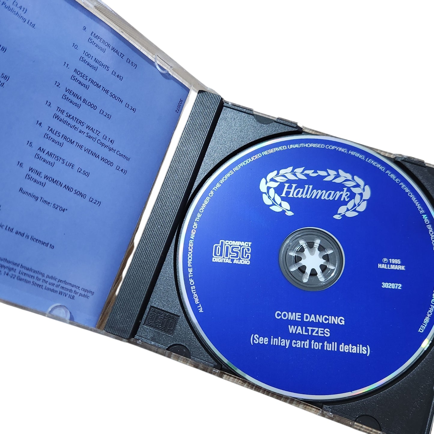 Hallmark – Come Dancing Waltzes | CD מקורי | The Ballroom Dance Orchestra | 1995