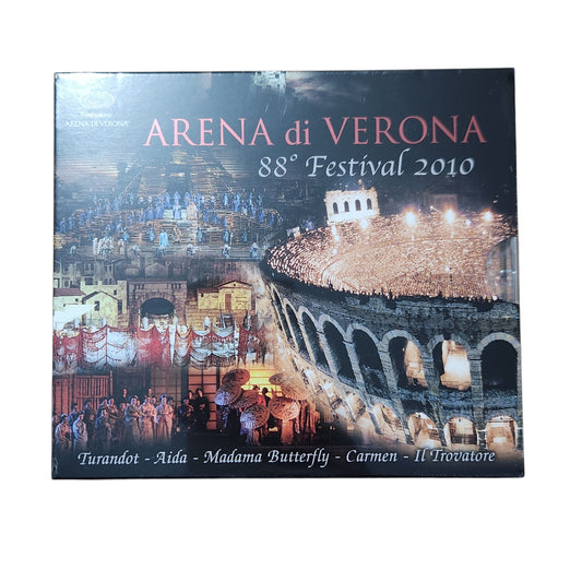 Arena di Verona – 88° Festival 2010 | CD אופרה מקורי | Turandot • Aida • Carmen