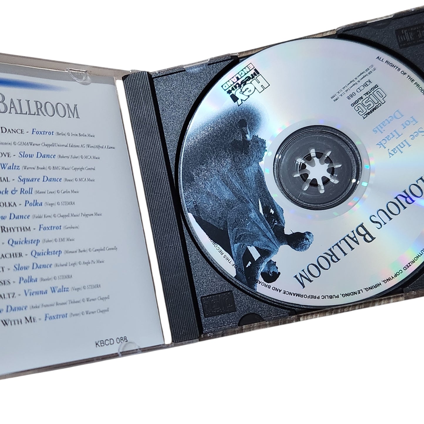 Glorious Ballroom | מוזיקת ריקודים סלוניים | CD מקורי