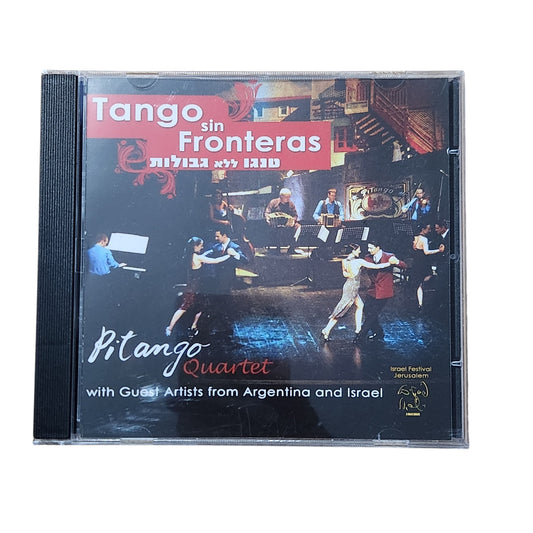 Pitango Quartet – Tango Sin Fronteras | טנגו ללא גבולות | CD מקורי