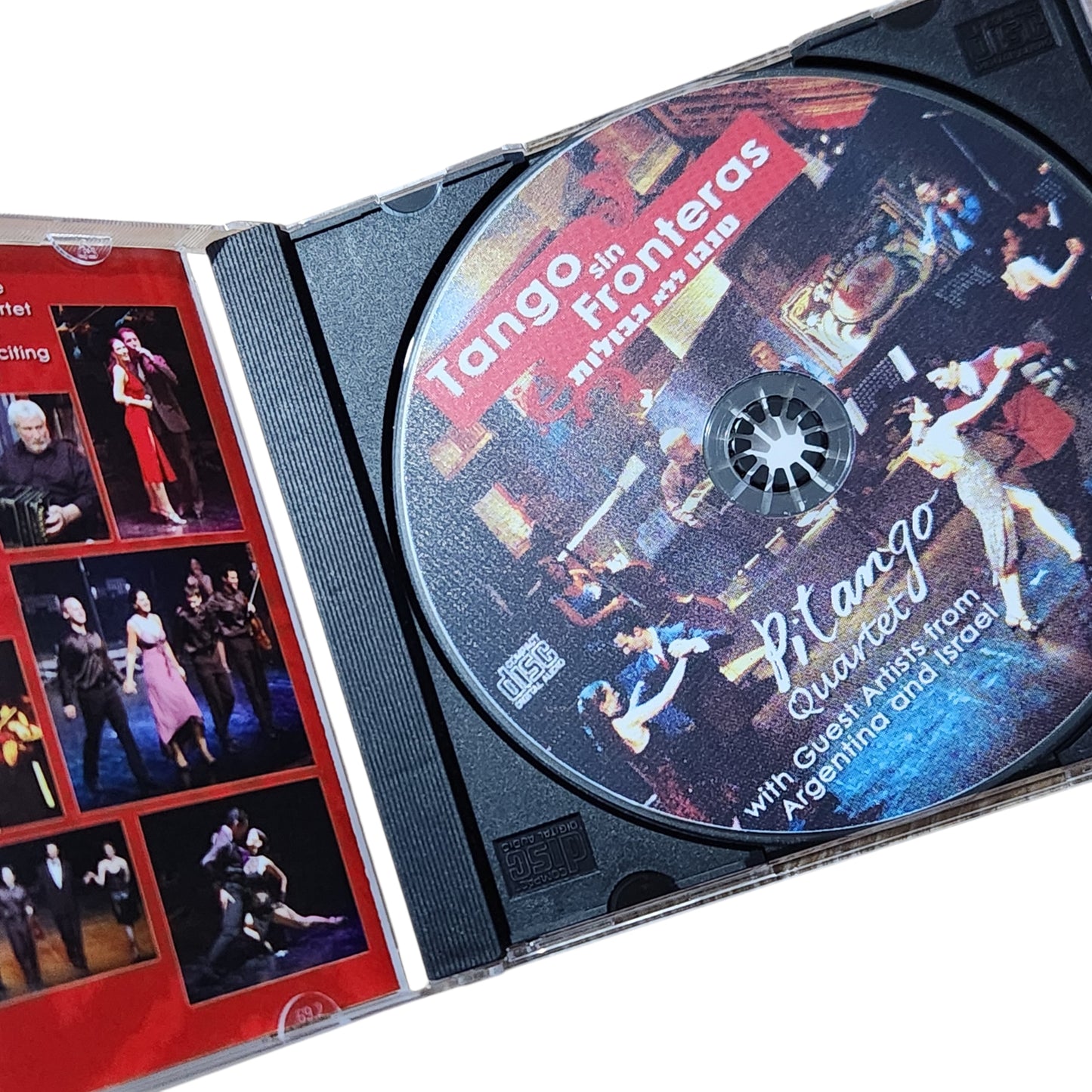 Pitango Quartet – Tango Sin Fronteras | טנגו ללא גבולות | CD מקורי