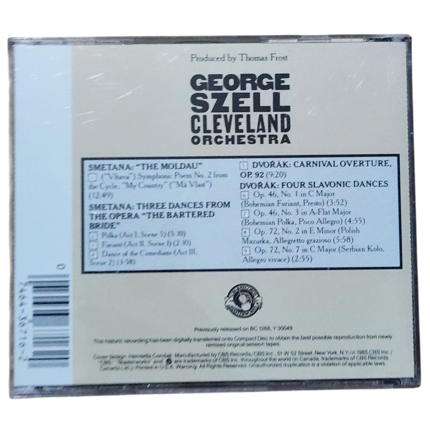 Smetana & Dvořák – The Moldau | George Szell / Cleveland Orchestra | CD