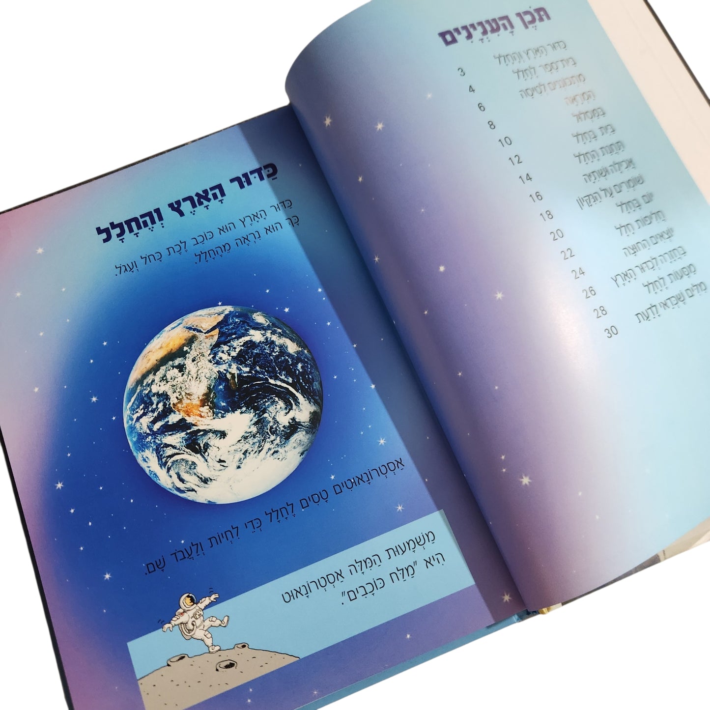 ראשית מידע | החיים בחלל