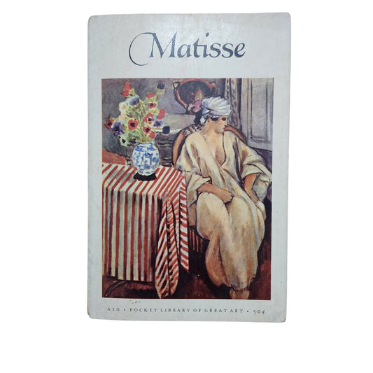 Matisse – Clement Greenberg | Pocket Library of Great Art | ספר אמנות וינטג' באנגלית
