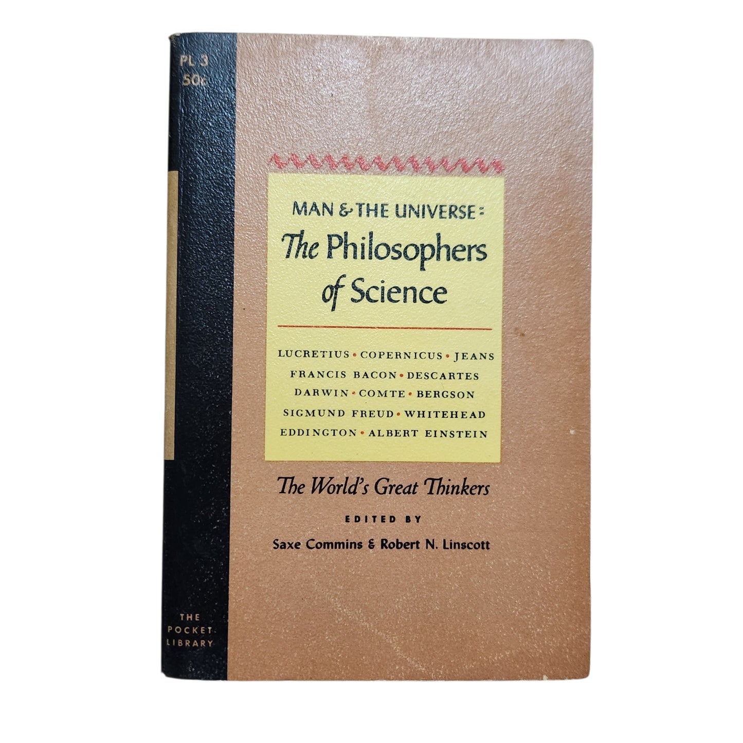 Man and the Universe: The Philosophers of Science (1954) | The World's Great Thinkers | ספר וינטג' באנגלית