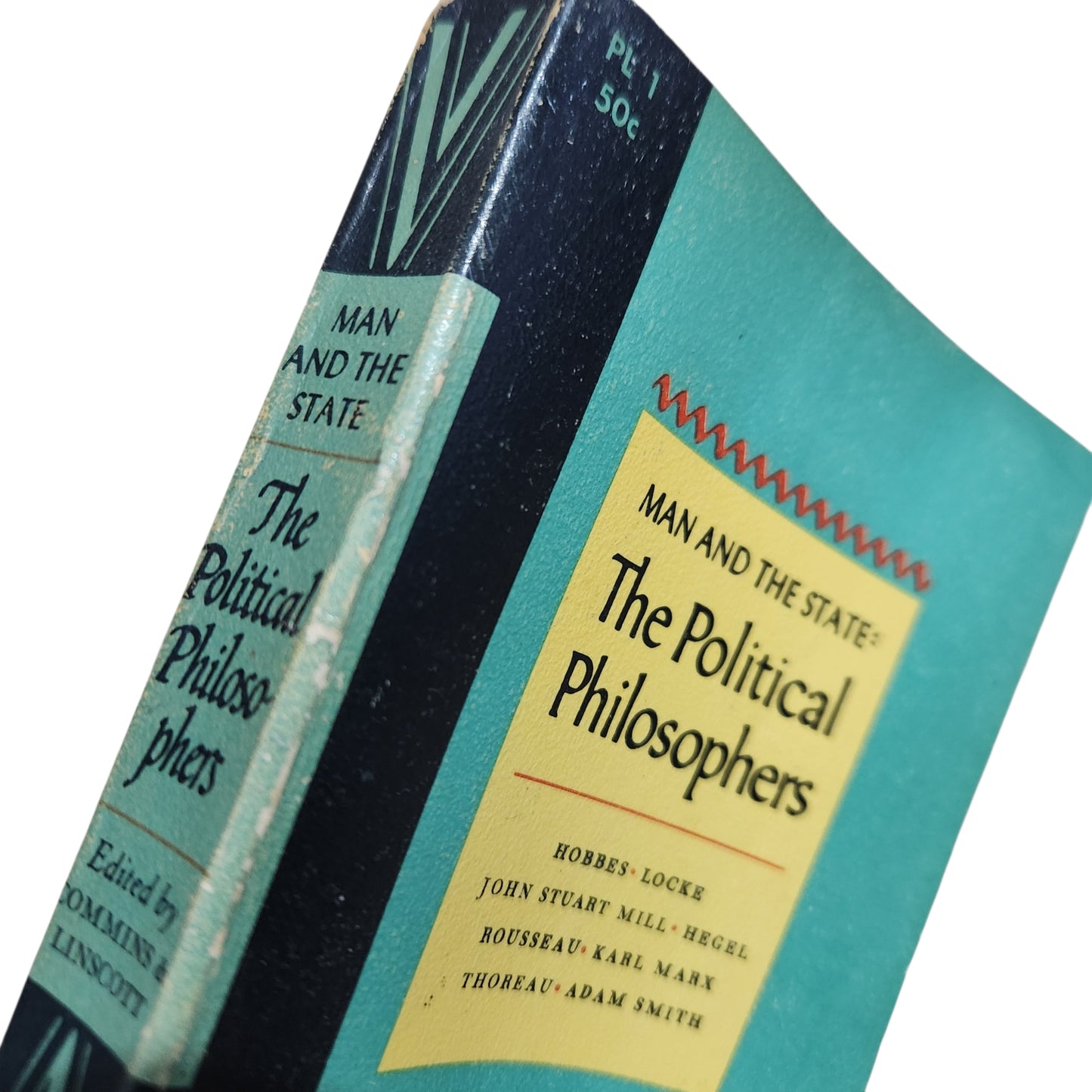 Man and the State: The Political Philosophers (1954) | The World's Great Thinkers | ספר וינטג' באנגלית