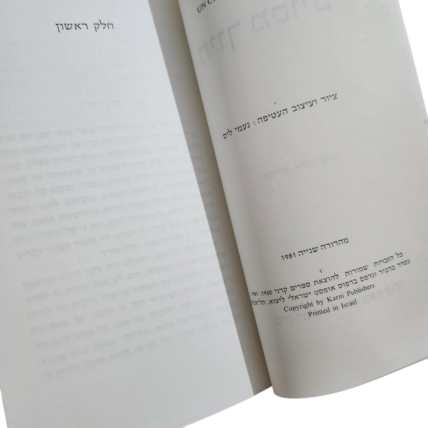 חייך מסוימים – פרנסואז סגן | מהדורה שנייה 1981 | כריכה קשה | ספר וינטג'