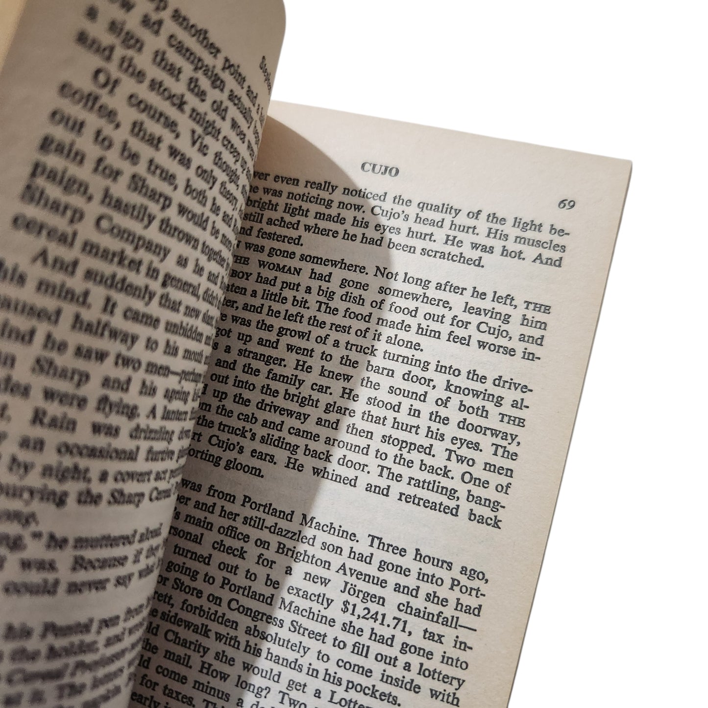 Stephen King – Cujo | סטיבן קינג | ספר אימה באנגלית