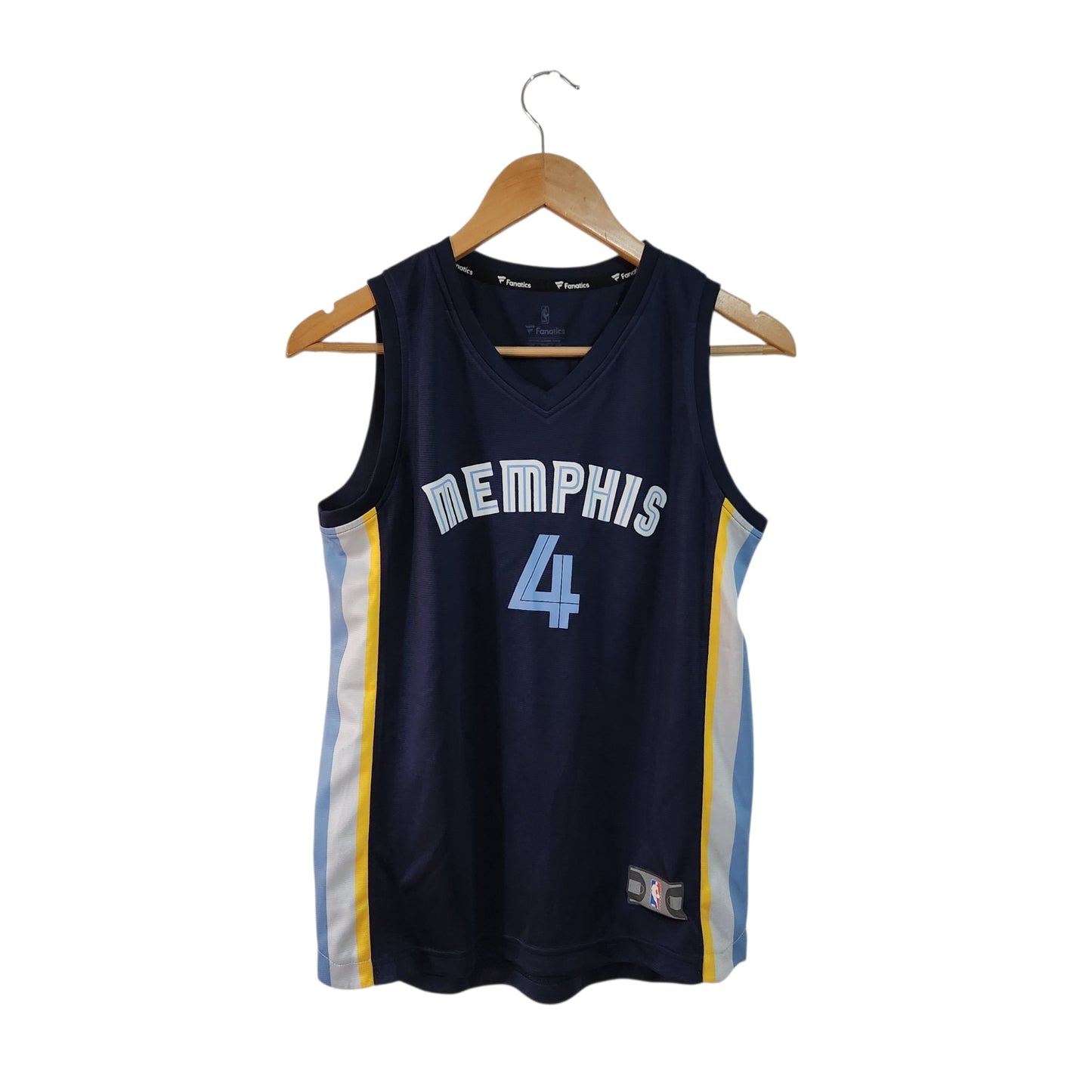 Fanatics | גופיית כדורסל Memphis Grizzlies מספר 4 | מידה L
