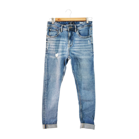 CASTRO JEANS | ג'ינס SIMON לנשים מידה 36 S| כחול בהיר