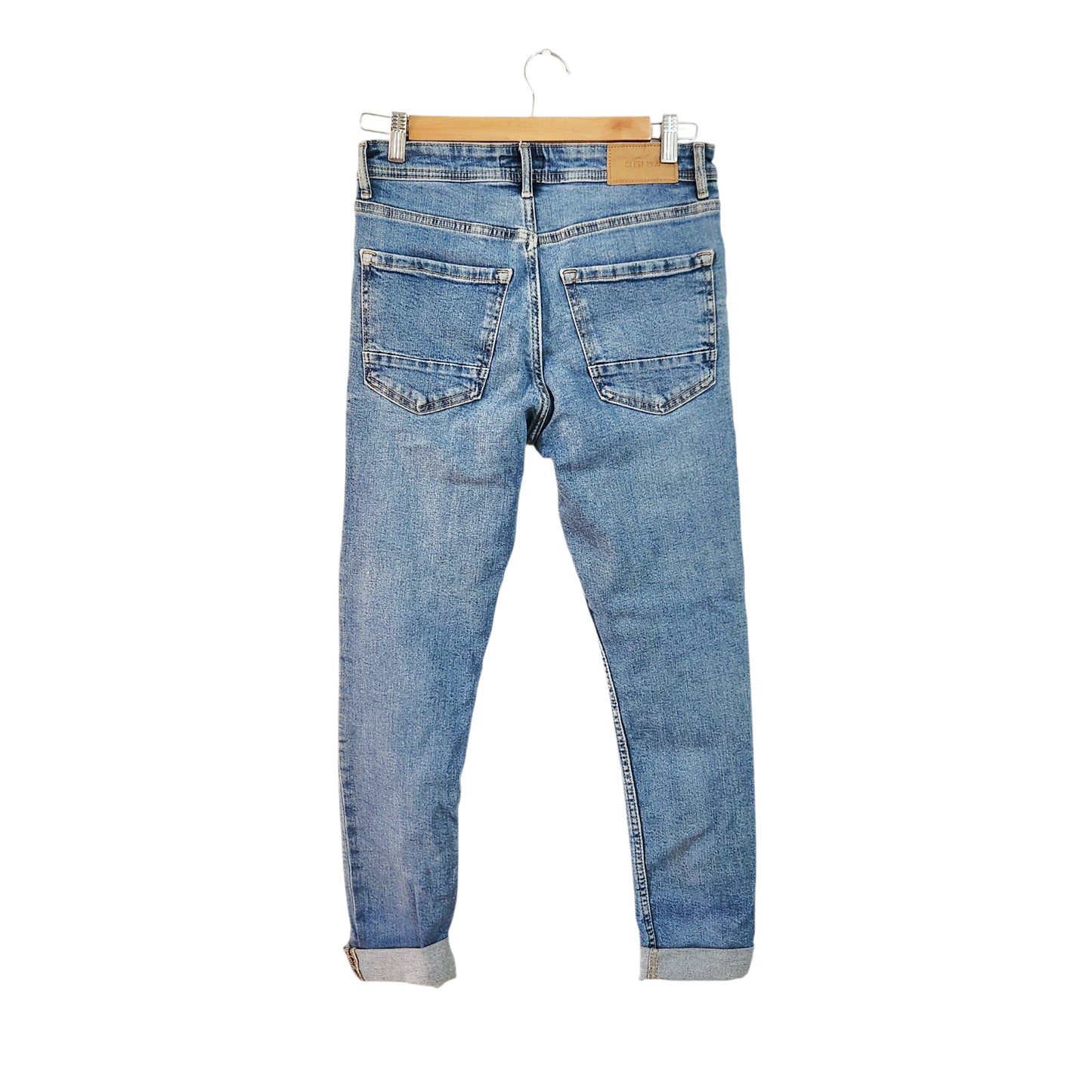 CASTRO JEANS | ג'ינס SIMON לנשים מידה 36 S| כחול בהיר