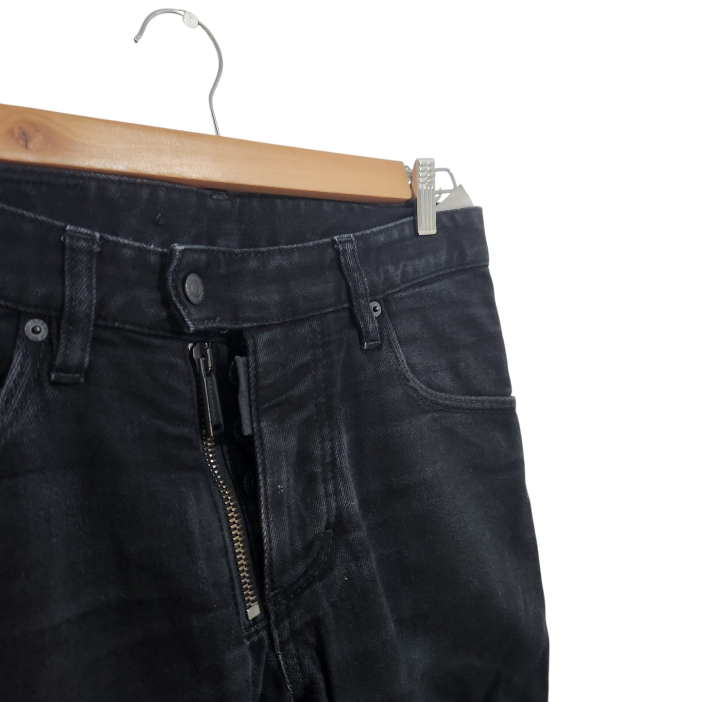 DSQUARED² | ג'ינס סקיני לנשים מידה IT44 (EU40) | שחור L