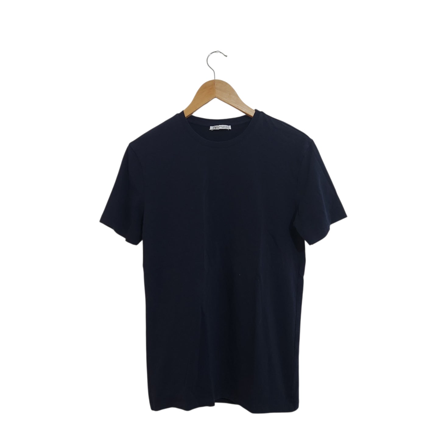 ZARA | חולצת טי לגברים מידה M | כחול כהה