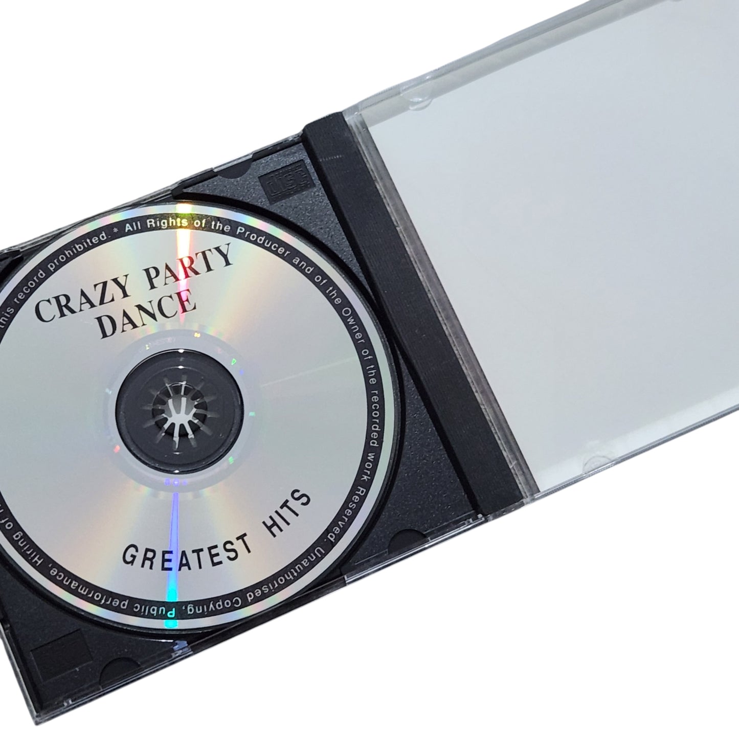 Crazy Party Dance Greatest Hits CD | אוסף להיטי דאנס | דיסק מקורי