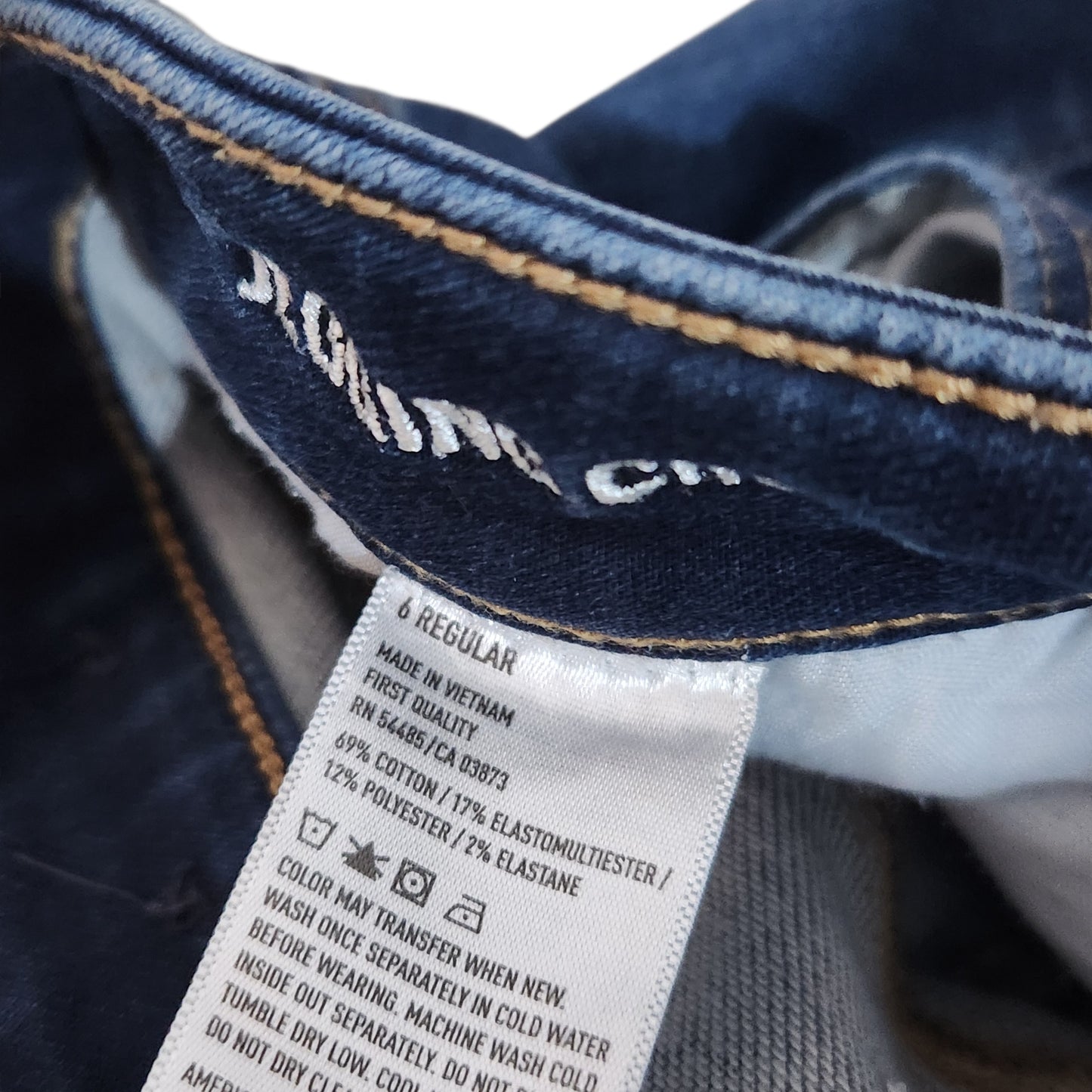 AMERICAN EAGLE | מכנסי ג'ינס קצרים לנשים מידה L | היקף מותן 30 אינץ'