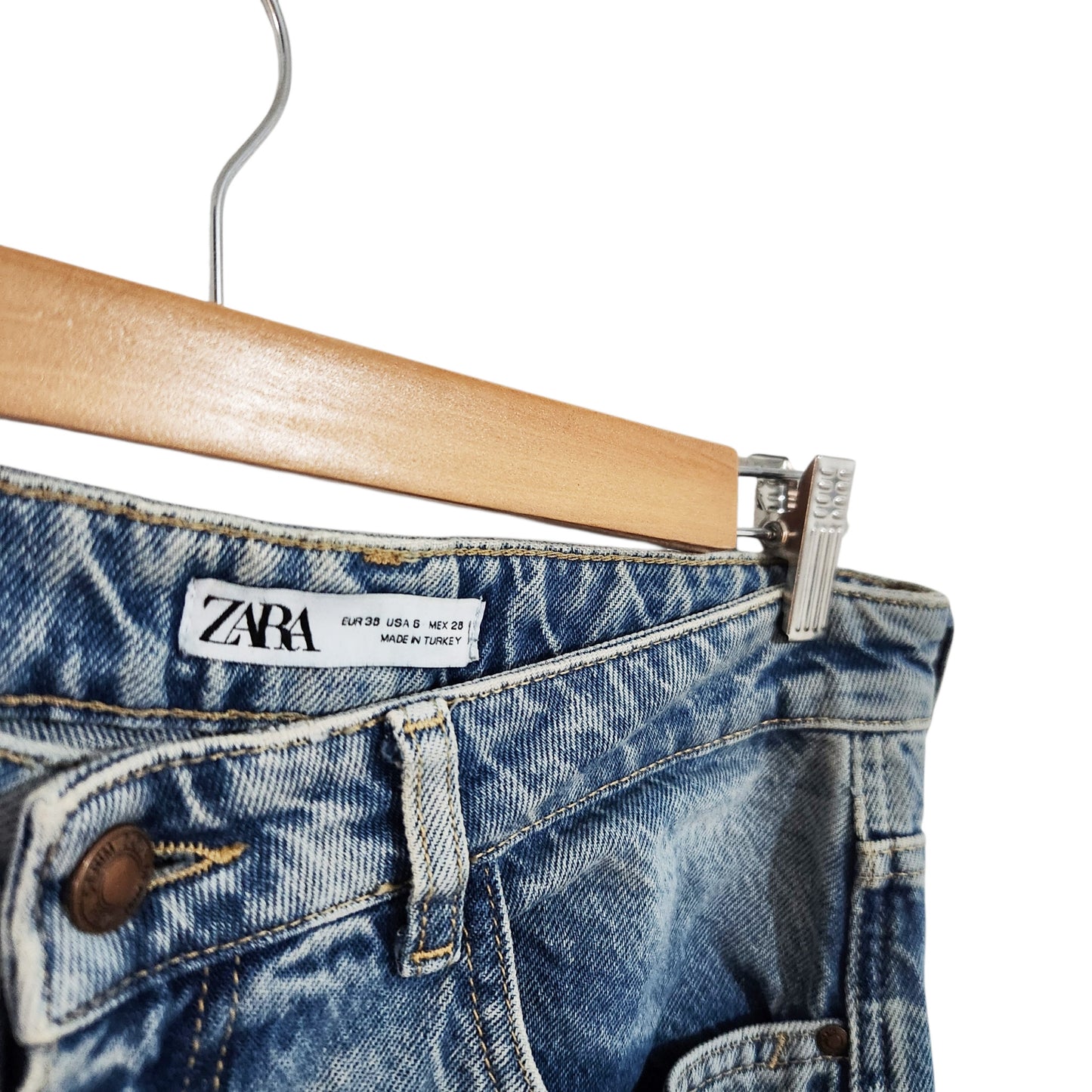ZARA | ג'ינס ישר לנשים מידה 38