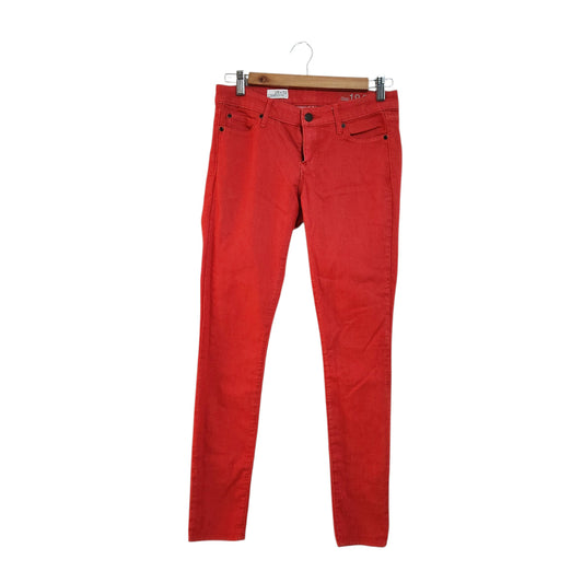 GAP 1969 Always Skinny ג'ינס סקיני אדום לנשים – מידה 28/32 | מידה M