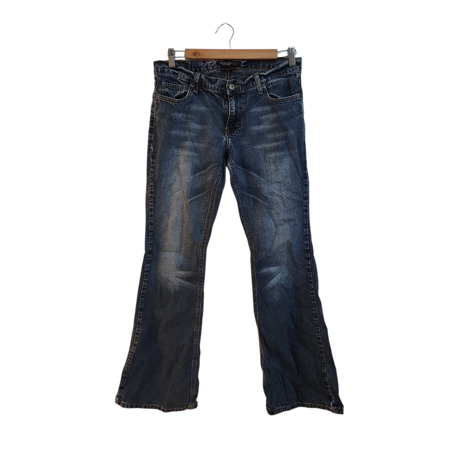 AMERICAN EAGLE Bootcut | ג'ינס לאישה מידה 6 | היקף מותן 32 אינץ | מידה 42