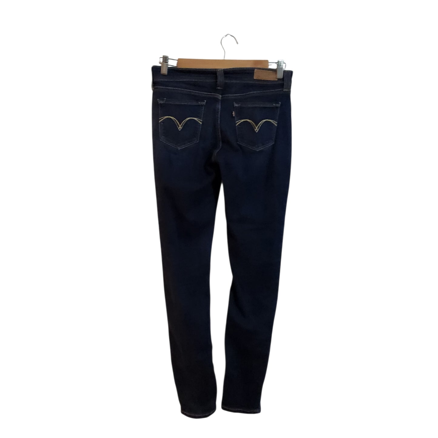 LEVI'S Demi Curve Low Rise Skinny ג'ינס כחול כהה לנשים – מידה 28/7 | יתאים למידה M 38