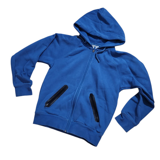 HOODIES קפוצ'ון עם רוכסן לילדים כחול מידה 9–10