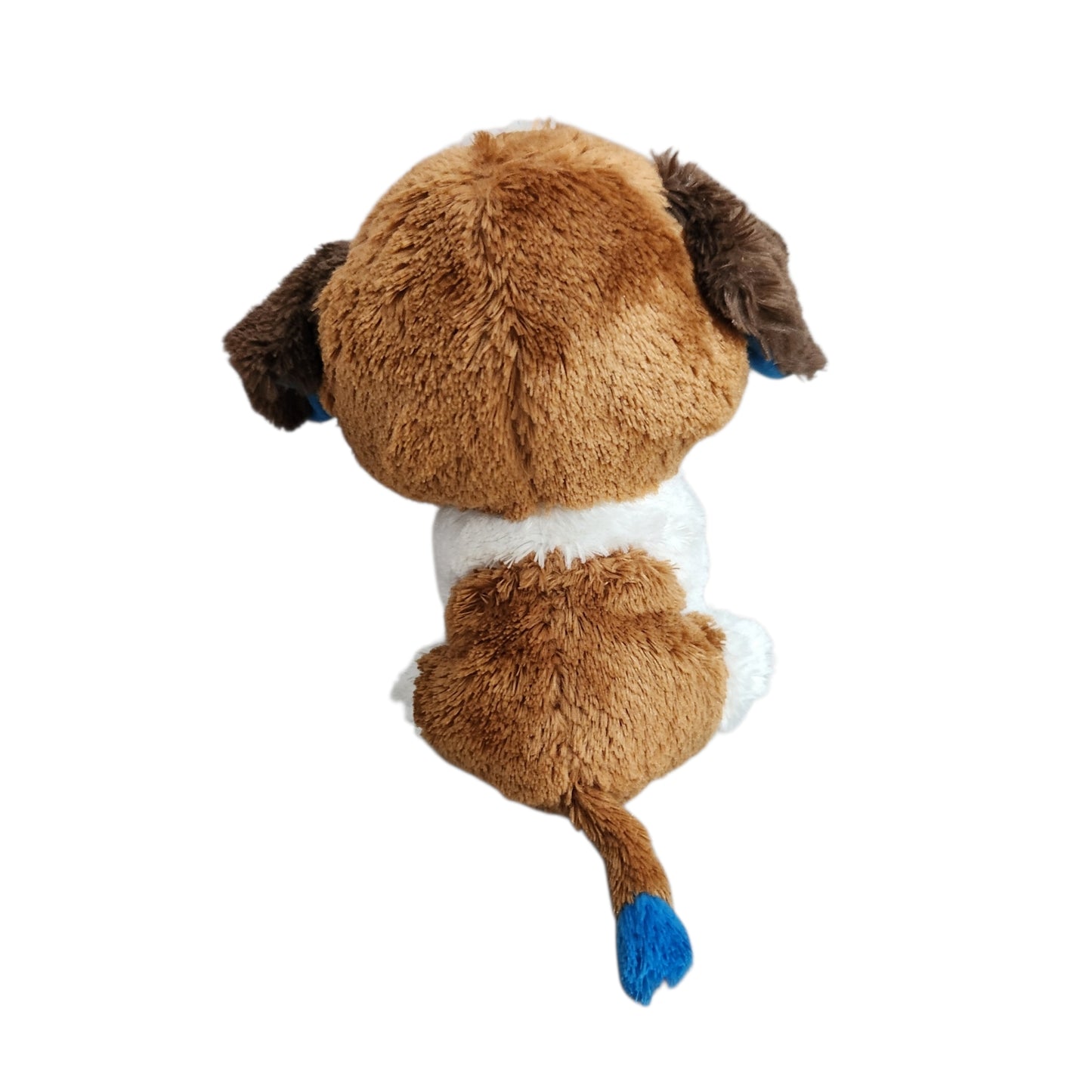 TY Beanie Boos כלבלב קטיפה עם עיניים כחולות גדולות | שנת 2015 | 15×6 ס"מ