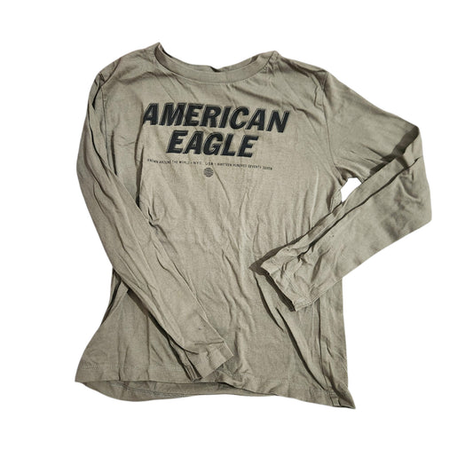 AMERICAN EAGLE | חולצה ארוכה דקה לילדים גיל 7-8