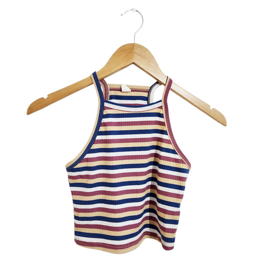 SHEIN גופיית ריב פסים לנערות גיל 16