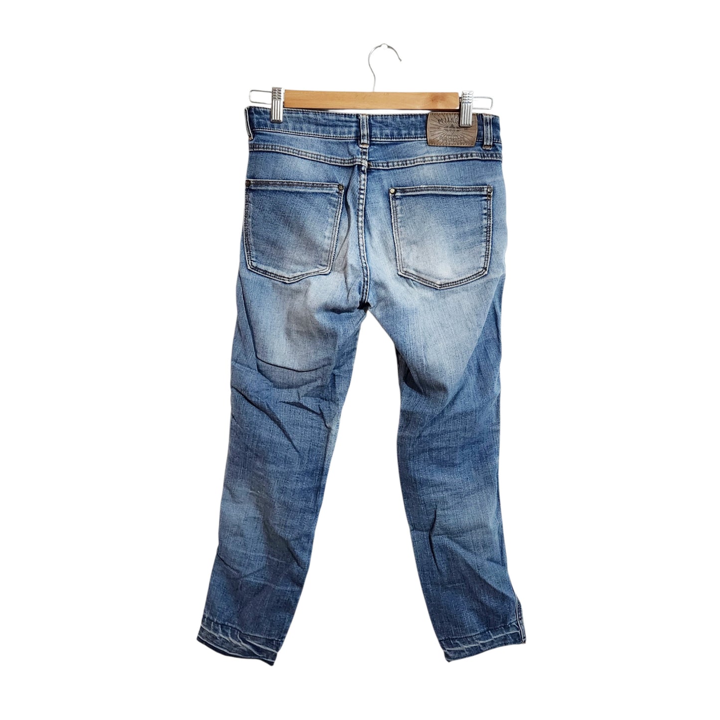 PULL&BEAR ג'ינס סקיני קרעים לנשים – מידה EU 40 (30)