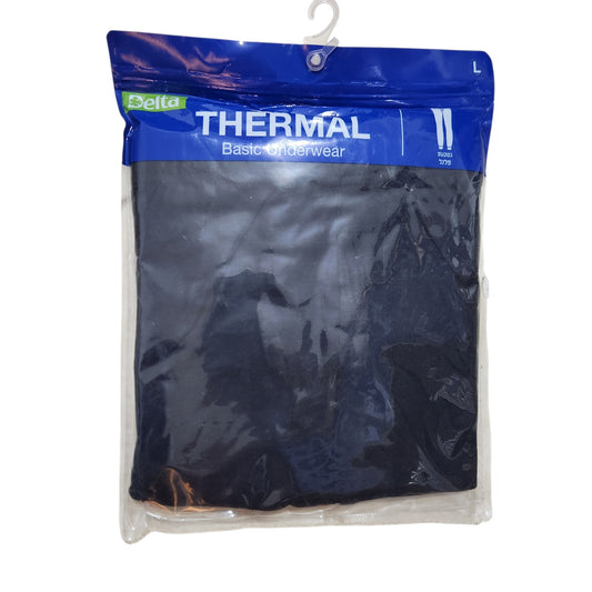 DELTA THERMAL | מכנס תרמי לגבר | שחור | מידה L | חדש באריזה