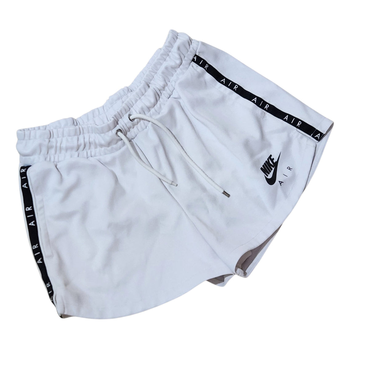 NIKE AIR | מכנסי שורט ספורטיביים לבנים לאישה | מידה S