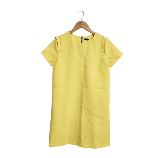 ZARA | שמלה צהובה קצרה לאישה | S