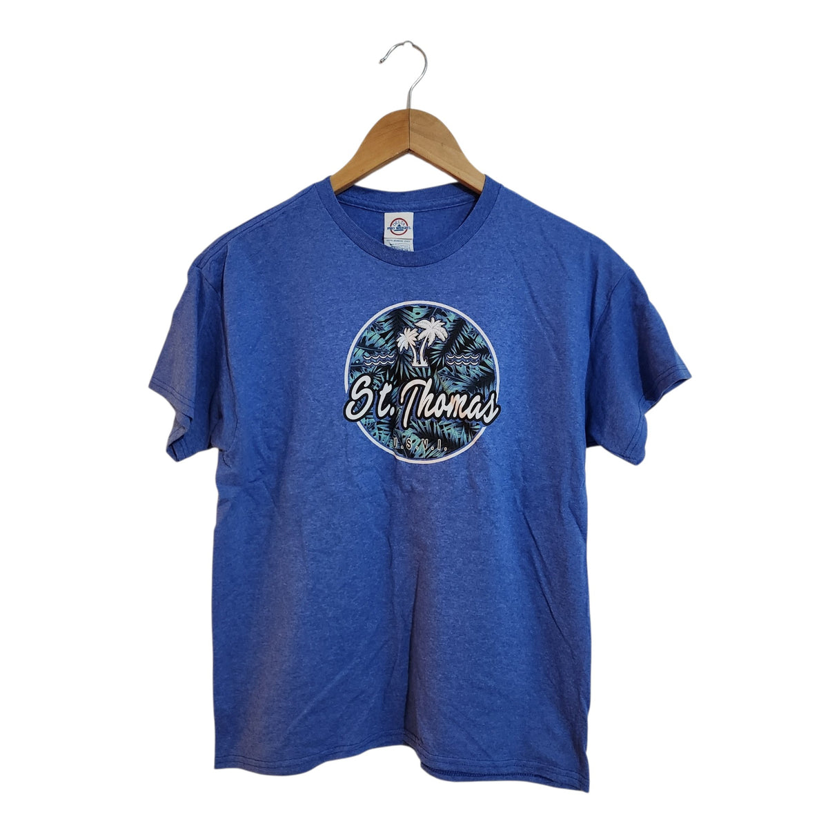 ST. THOMAS | חולצת טי כחולה לילדים | XL | גיל 16-18