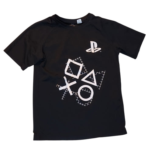 H&M PlayStation | חולצת ספורט שחורה לילדים | גיל 10-12